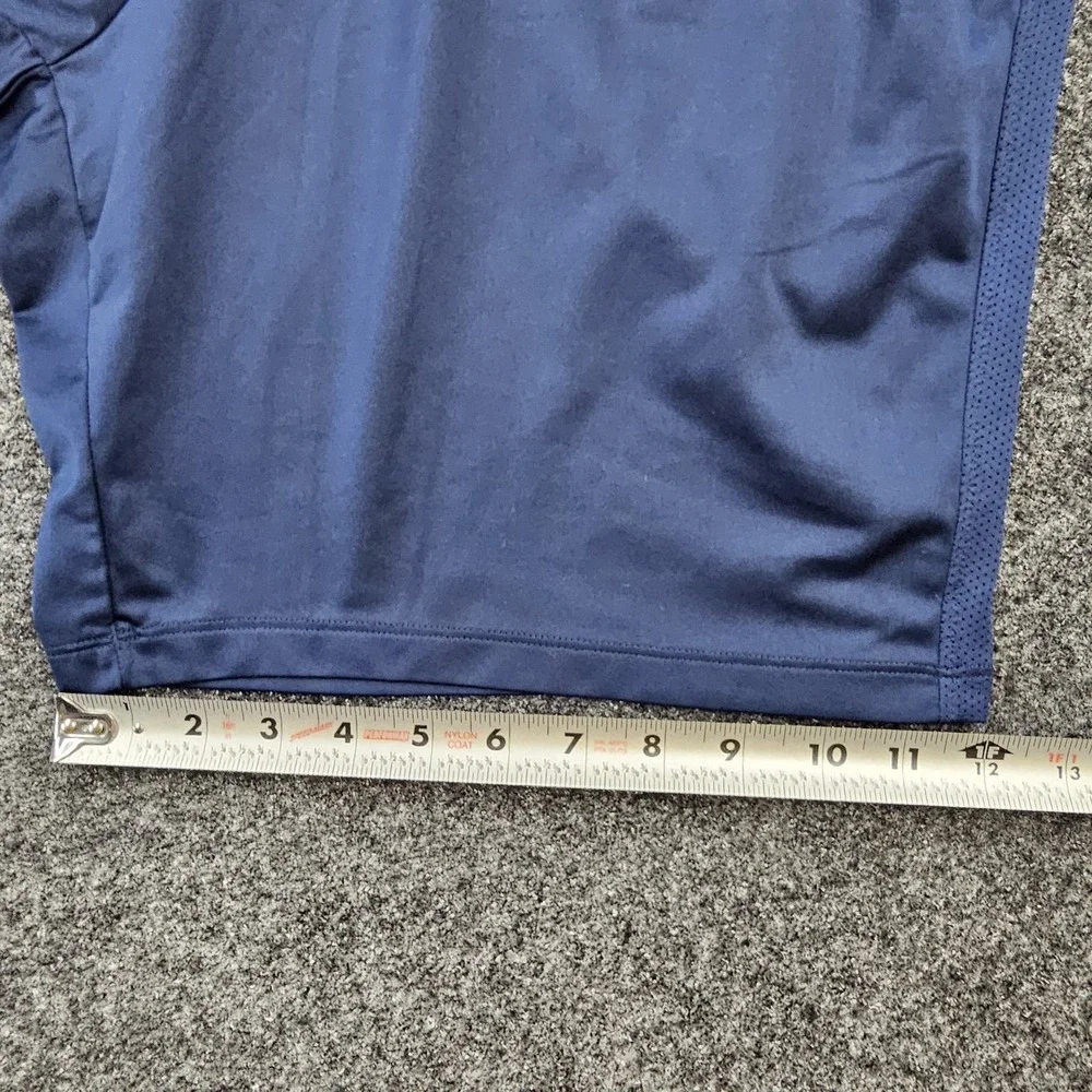 Under Armour HeatGear Shorts Men's XL Blue Athletic Training Gym Drawstring